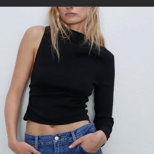 NWT Zara Asymmetric top